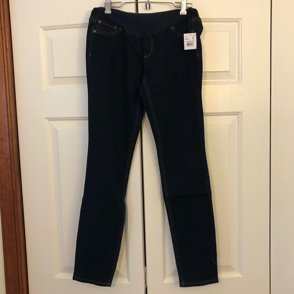 Indigo Blue Maternity Skinny Jeans